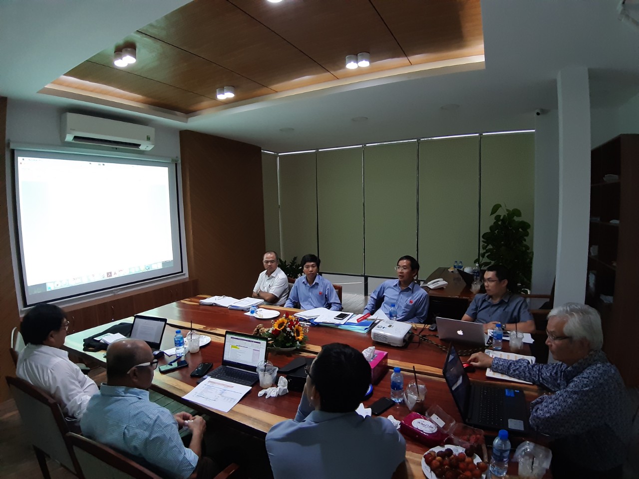 Trao đổi với đối tác đầu tư nước ngoài dự án Sea Start Phú Quốc