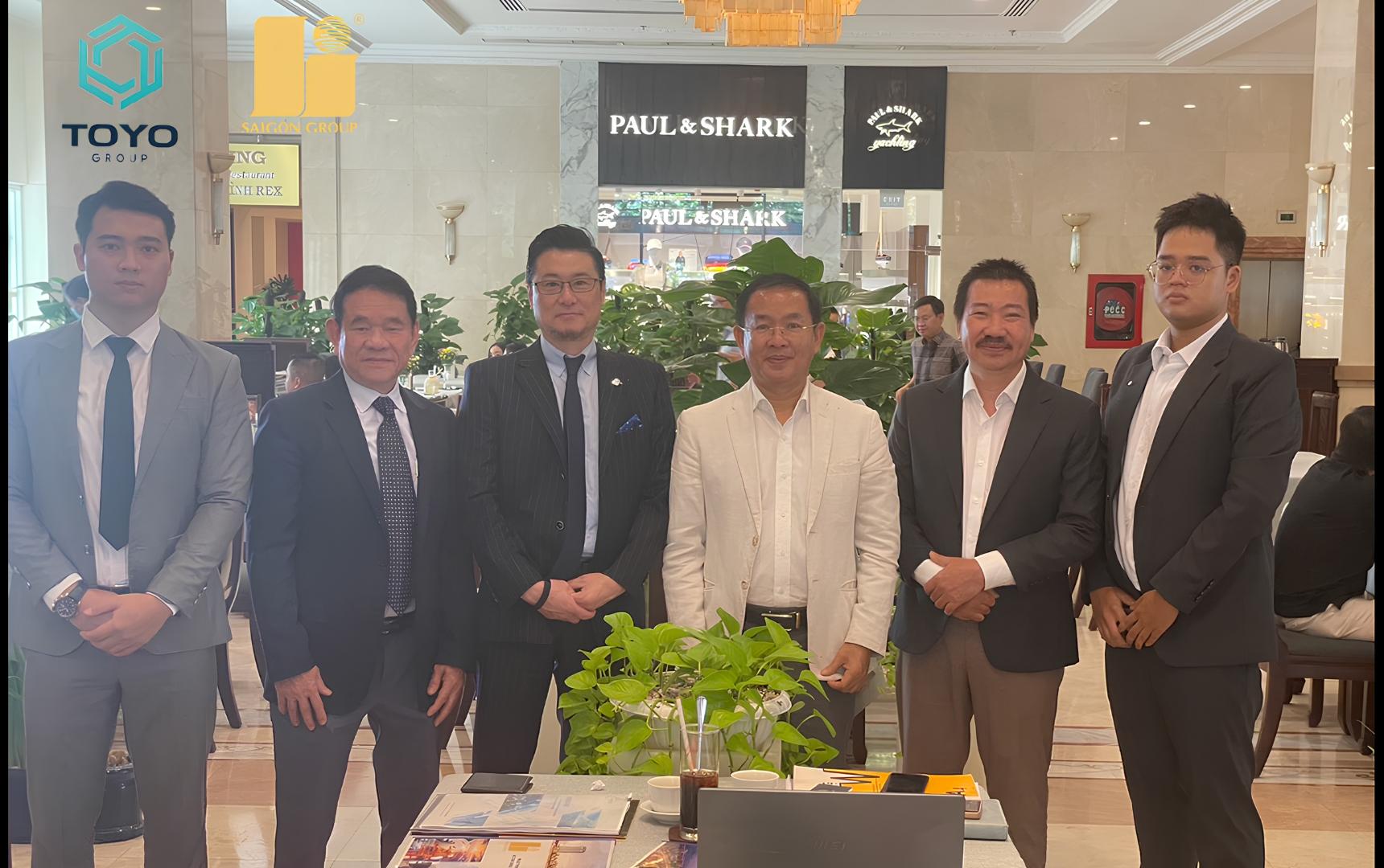 SAIGON GROUP HỢP TÁC VỚI TOYO GROUP NHẬT BẢN