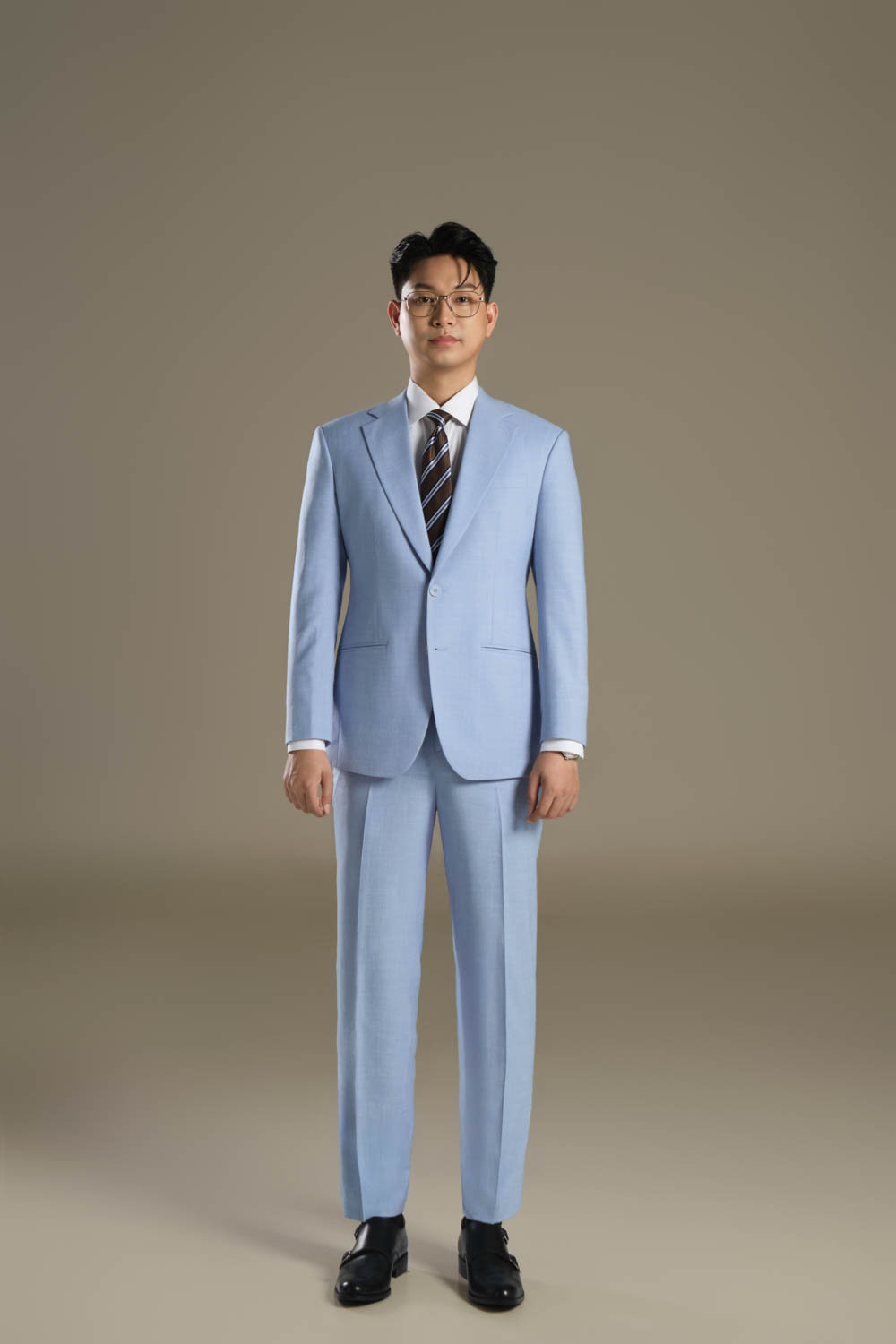 LOOK 7 | Ocean Blue Suit